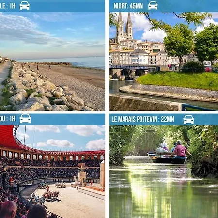 La Feuilleraie N1-standingappart-wifi-proche Appartamento *
