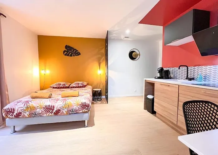 La Feuilleraie N1-standingappart-wifi-proche شقة