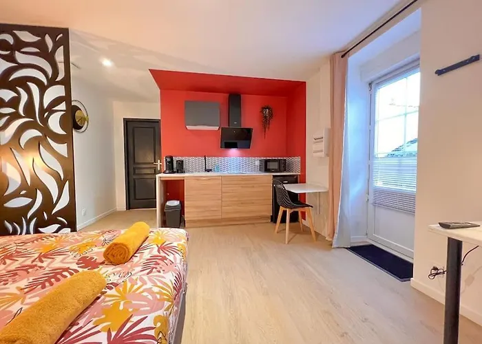 La Feuilleraie N1-standingappart-wifi-proche * فونتيناي لو كومت